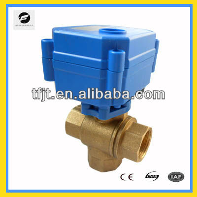 電動式ではcwx-15q三方ボール弁3月4'' brass/ステンレス鋼弁電動アクチュエータceおよびisoが承認した-バルブ問屋・仕入れ・卸・卸売り