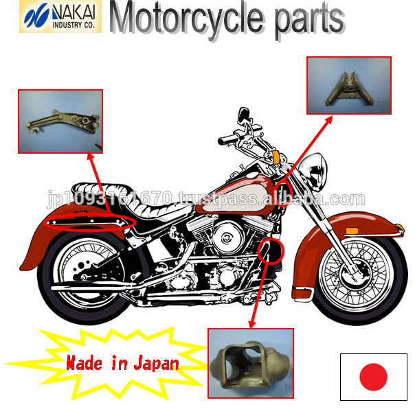 可鍛性鋳鉄日本品質の卸売のためのオートバイのエンジン部品-フランジ問屋・仕入れ・卸・卸売り