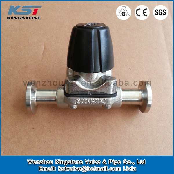 中国工場販売ss316l dn8クランプミニダイヤフラムバルブ-バルブ問屋・仕入れ・卸・卸売り