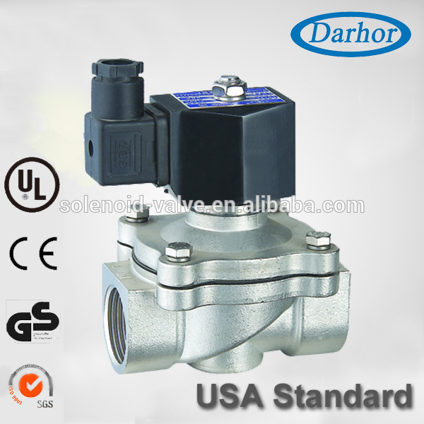 Darhor信頼性の高い品質110 ボルト ステンレス鋼電磁弁-バルブ問屋・仕入れ・卸・卸売り