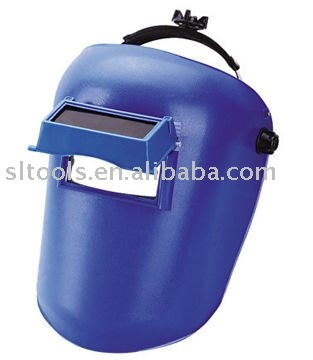 マスクのヨーロッパの普及した様式を溶接する青いPP-溶接用ヘルメット問屋・仕入れ・卸・卸売り