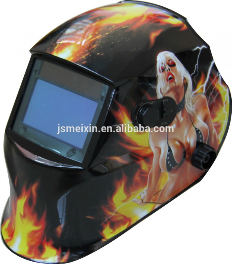 の女の子に火災自動暗くなる溶接のヘルメット-溶接用ヘルメット問屋・仕入れ・卸・卸売り