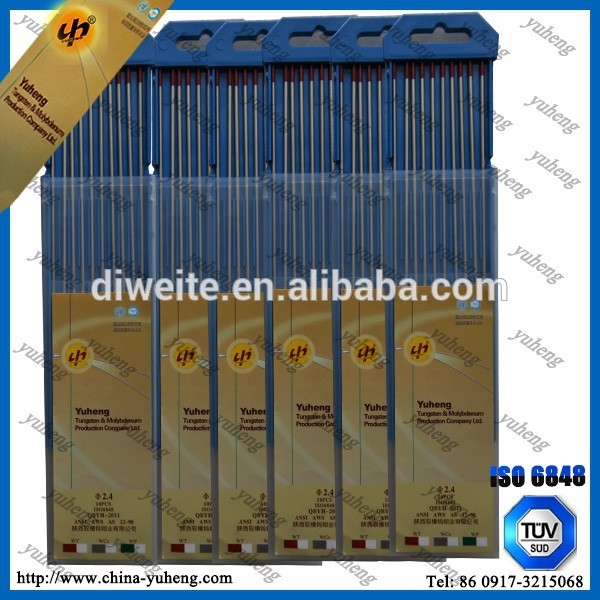 売れ筋2.4x175mmwt20dcトリアタングステン電極材料-電極棒問屋・仕入れ・卸・卸売り