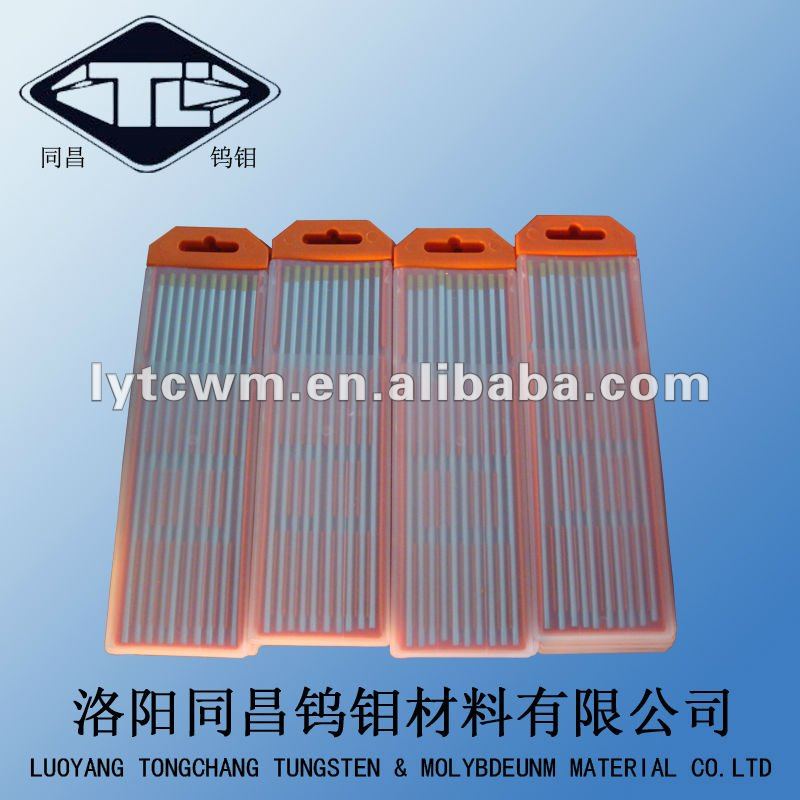 高密度19.2g/cm3wl20wl15タングステン電極表面黒で-電極棒問屋・仕入れ・卸・卸売り