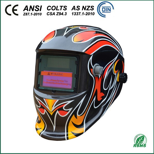 調節可能なwh0412ソーラー自動暗くなる溶接のヘルメット-溶接用ヘルメット問屋・仕入れ・卸・卸売り