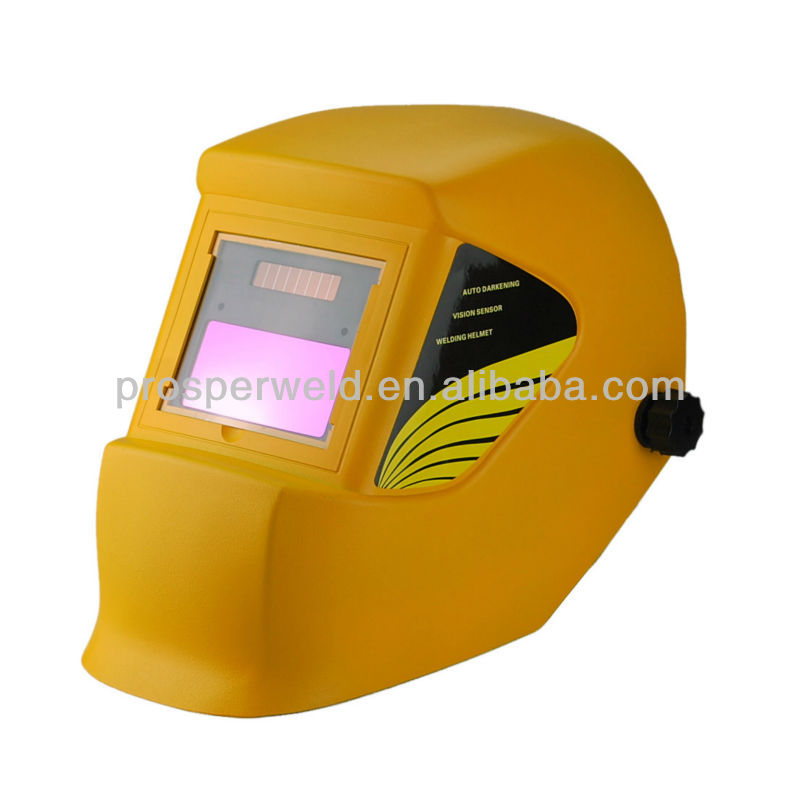 黄色wh4000自動暗くなる溶接のヘルメット-溶接用ヘルメット問屋・仕入れ・卸・卸売り