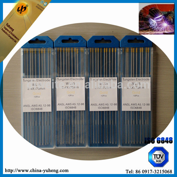 Lanthanatedタングステン溶接用electrodo2.4*175mm/150mmwolframのタングステン電極-電極棒問屋・仕入れ・卸・卸売り