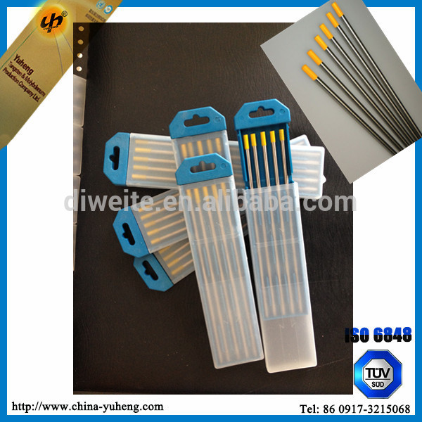 Lanthanatedeletrodotungstenio2.4*175mm/150mmwl15タングステンtig溶接電極簡単にアーク溶接電極-電極棒問屋・仕入れ・卸・卸売り