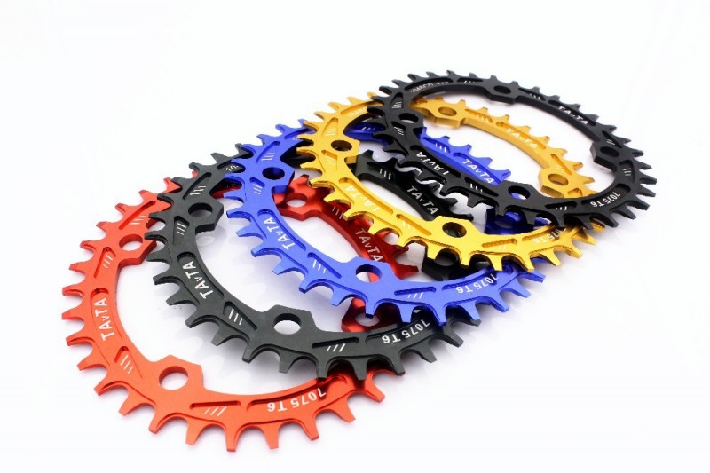 自転車ギア104bcd楕円皿bycicle7075-t6チェーンリング-その他ギア問屋・仕入れ・卸・卸売り