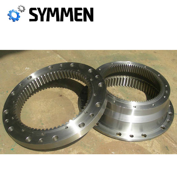 トッププロのカスタマイズされた精密窒化spur機械歯車で深い穴-スパーギア問屋・仕入れ・卸・卸売り