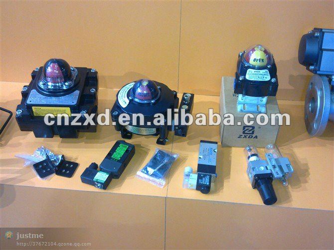 リミットスイッチボックス内部とのソレノイドパイロット作動バルブ-空気圧関連部品問屋・仕入れ・卸・卸売り