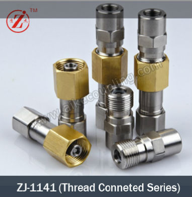 真鍮zj-1141ポータブル油圧ジャッキ油圧クイックコネクタ-水圧関連部品問屋・仕入れ・卸・卸売り
