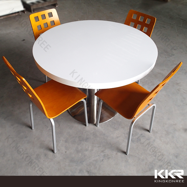 人造石ラウンドkkr競争力のある価格のテーブル固体木材-テーブル問屋・仕入れ・卸・卸売り