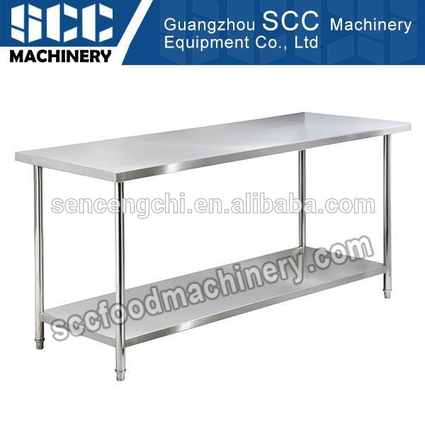 sccベストセラーベスト品質のステンレス鋼ベーカリー用テーブル-テーブル問屋・仕入れ・卸・卸売り