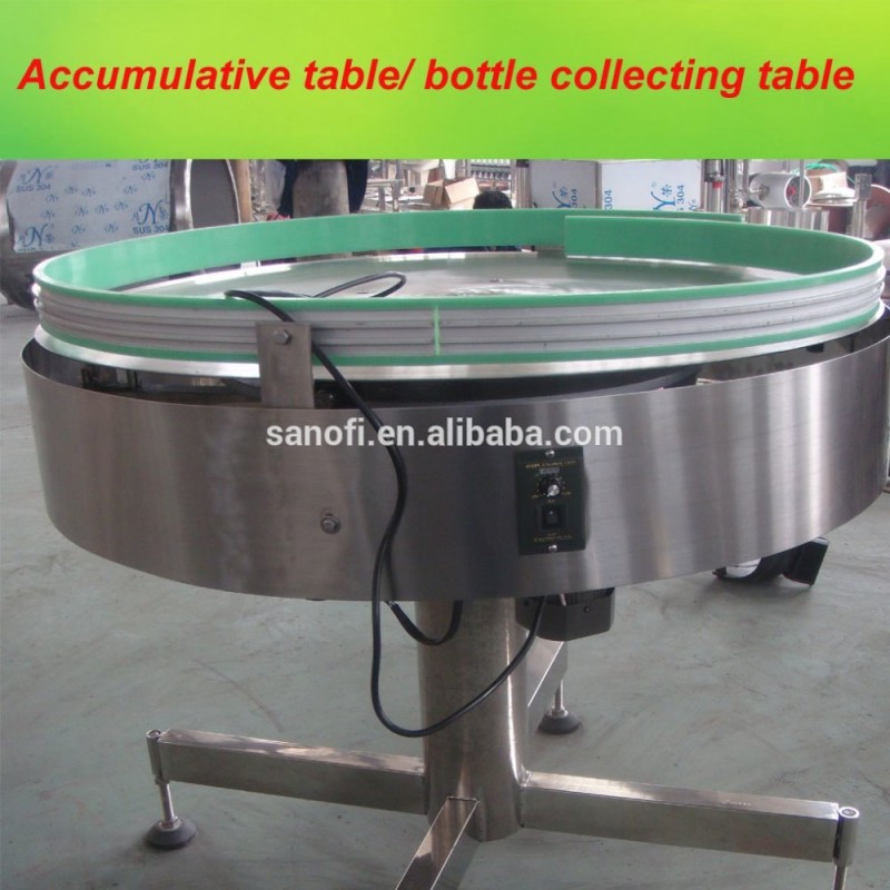 最高品質304ステンレス鋼ボトルを供給するための累積100cm径回転テーブル-テーブル問屋・仕入れ・卸・卸売り