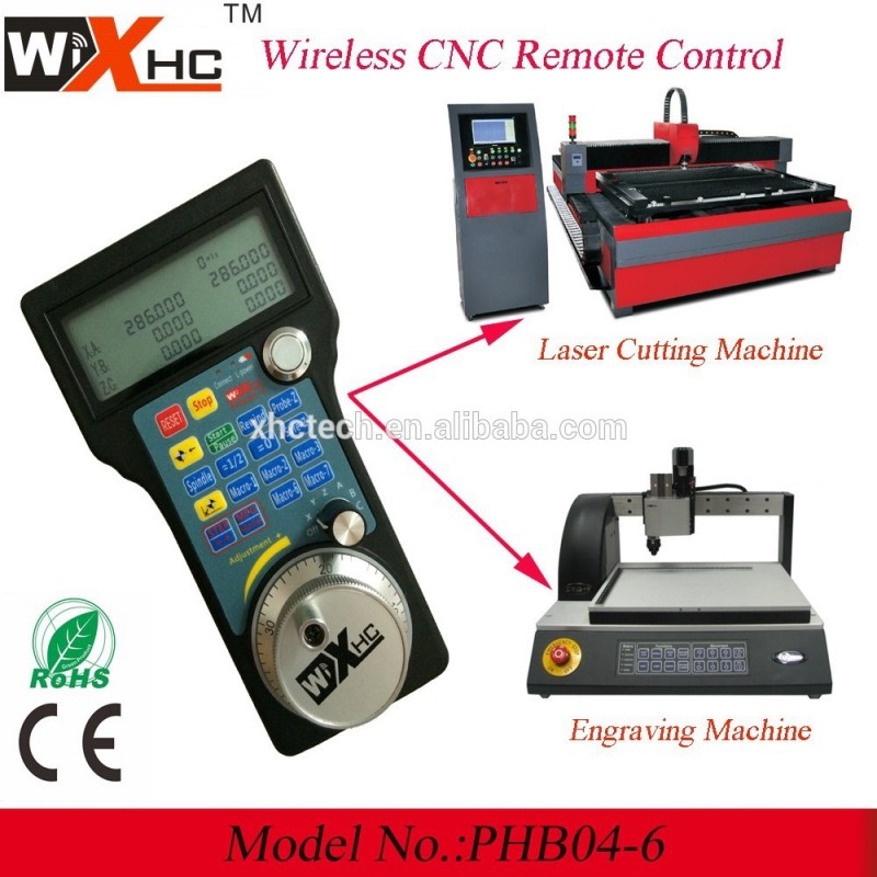 ホット販売cncペンダントミニワイヤレスリモートコントローラ用のcncルータcncレーザーマチン使用手持ちphb04-6cncコントローラ-ハンドル問屋・仕入れ・卸・卸売り