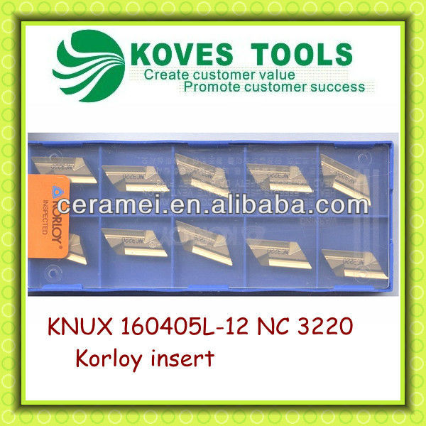 Korloyスローアウェイ旋削インサートknux160405l-123220nc-その他工作機械付属品問屋・仕入れ・卸・卸売り