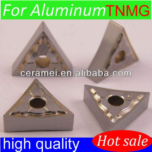 cnmg、 dnmg、 tnmg、 wnmgアルミ用超硬合金インサート-その他工作機械付属品問屋・仕入れ・卸・卸売り