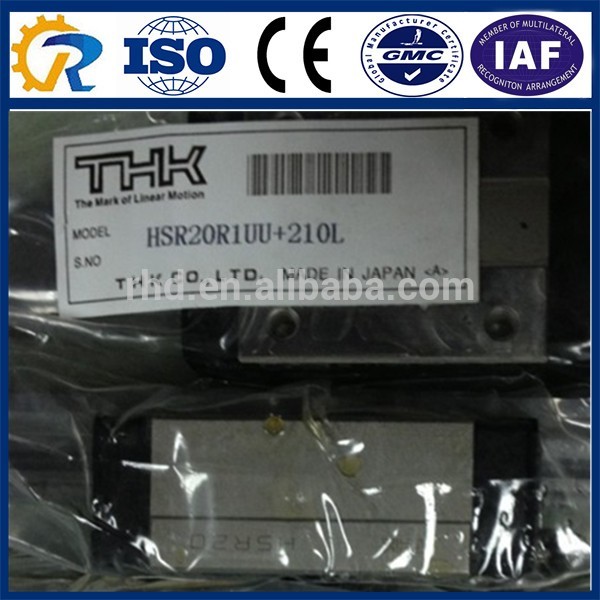 Thk HSR20RリニアガイドブロックスライドレールHSR20R1UU + 210l-滑り軸受問屋・仕入れ・卸・卸売り