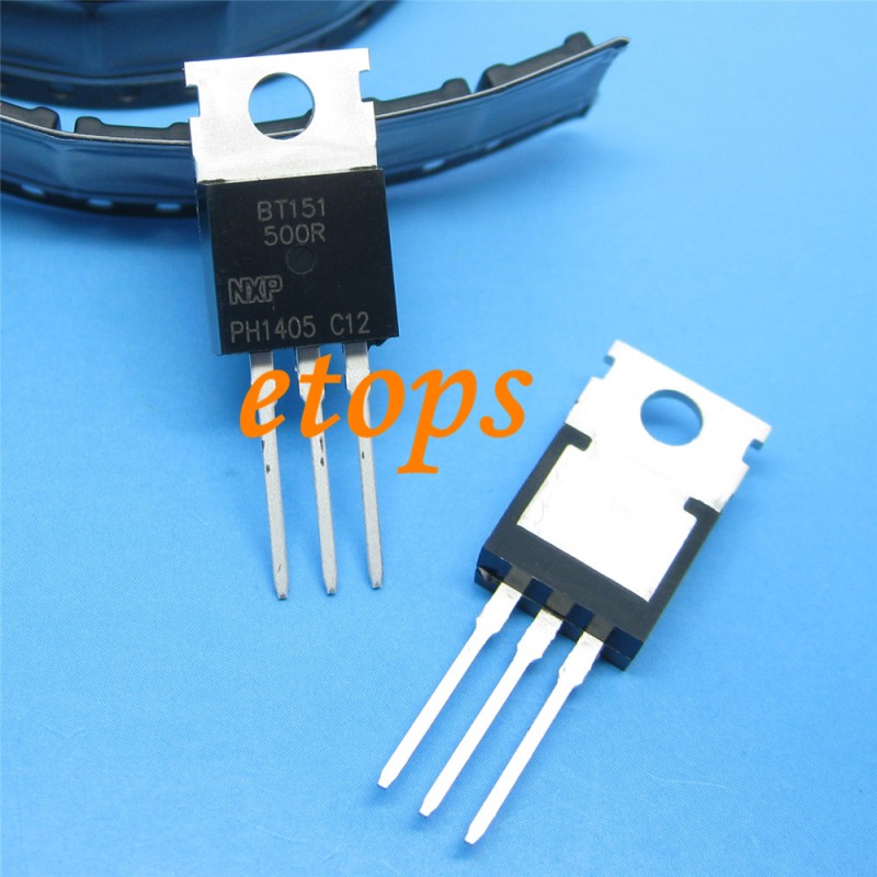 高品質bt151-500rbt151サイリスタ、 500v7.5a、 3-pin15maです、 to-220ab-トランジスタ問屋・仕入れ・卸・卸売り