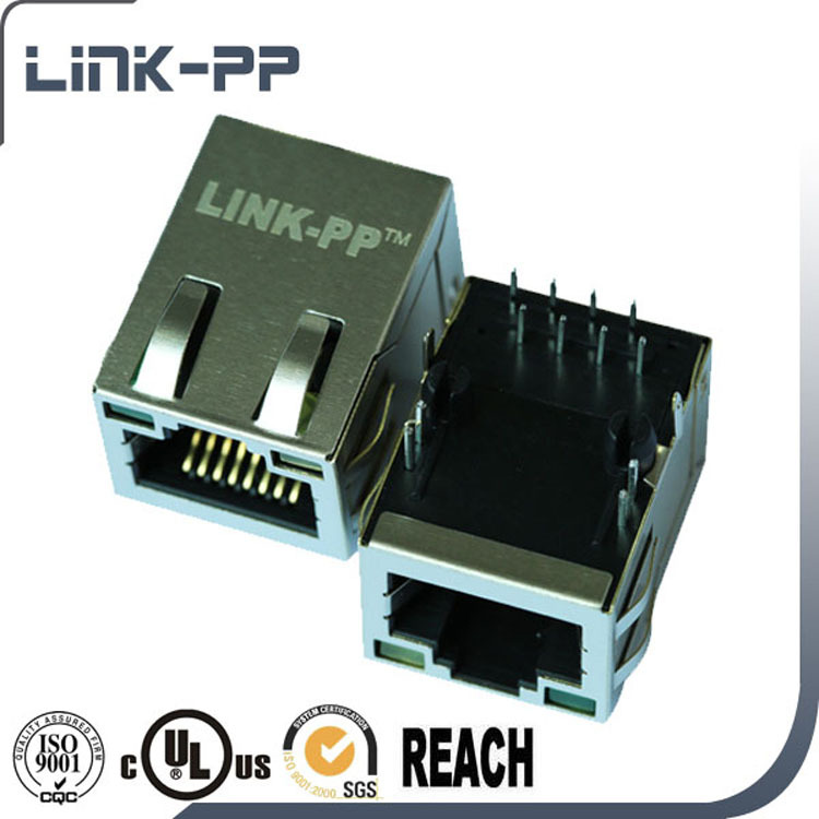 KLU1S041F-43 lf rj45ジャック磁気を持つタップアップ-フィルタ問屋・仕入れ・卸・卸売り