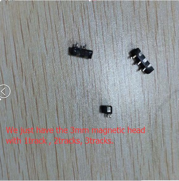 ミニ 3 ミリメートル 3 トラック 2 トラック磁気読み取り ヘッド 、 小さな 5 ミリメートル磁気ヘッド 、 小さな黄金mag ヘッズ-問屋・仕入れ・卸・卸売り