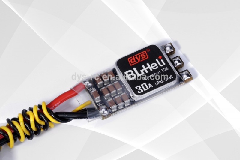 Dys 3-6 sミニesc XM30A造りコンデンサでblheliファームウェアサポートOneshot125、oneshot 42、multishot-その他電子部品問屋・仕入れ・卸・卸売り