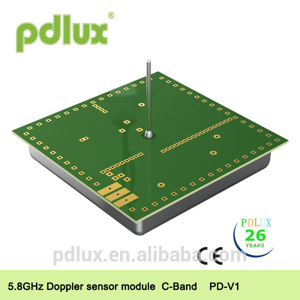 Pdlux180または360度5.8ghzのマイクロ波モーションセンサー、 ドップラートランシーバモジュール-その他電子部品問屋・仕入れ・卸・卸売り