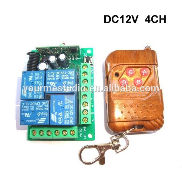 dcリレー412v10aチャンネルワイヤレスrfリモートコントロールスイッチ-その他電子部品問屋・仕入れ・卸・卸売り