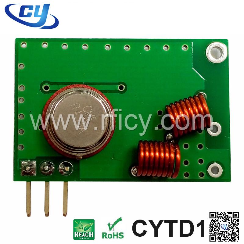 CYTD1送信機モジュール長距離433.92/315/433/434尋ねる/ ook 1キロメートルrfワイヤレストランスミッター-その他電子部品問屋・仕入れ・卸・卸売り