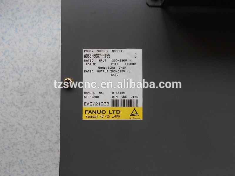 フライスcnc機械ファナックのcnc電源ユニットA06B-6087-H155-電子電工製品製造設備問屋・仕入れ・卸・卸売り