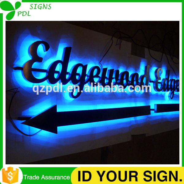 高品質防水バックライトledが付いている金属記号-デジタルディスプレイ、ネオンサイン、電光掲示板問屋・仕入れ・卸・卸売り
