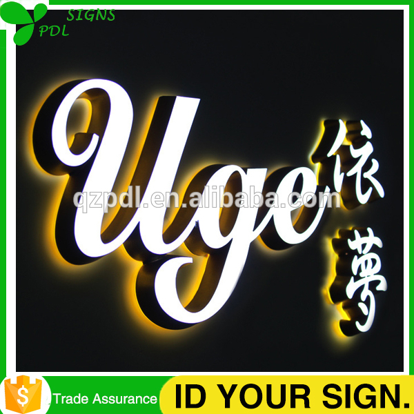 二重側面hotsale防水led照明アクリルの文字記号-デジタルディスプレイ、ネオンサイン、電光掲示板問屋・仕入れ・卸・卸売り
