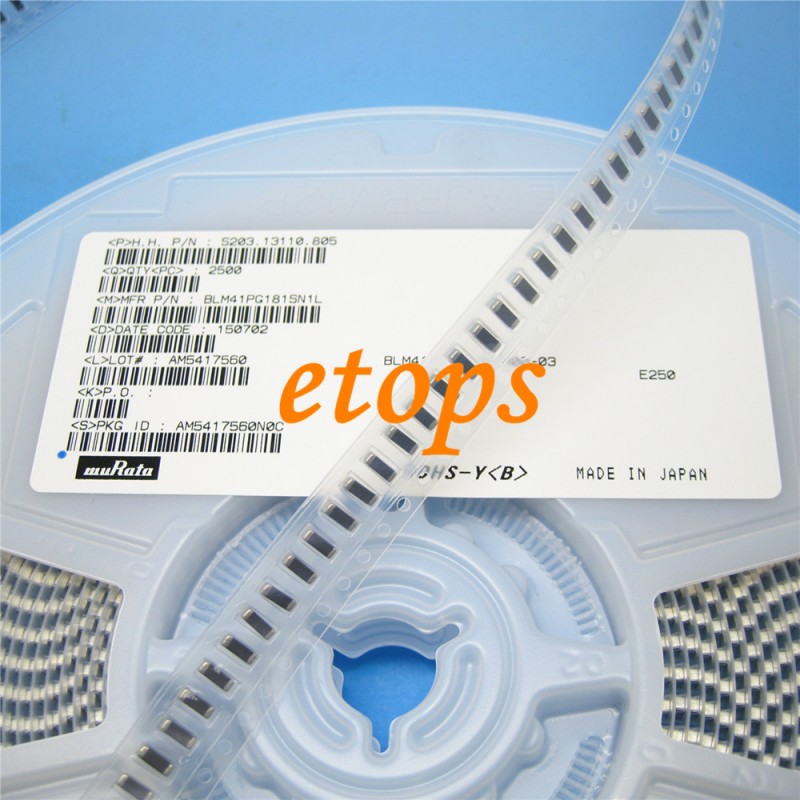 BLM41PG750SN1L新しい オリジナル emi フィルタ ビーズ SMD1806 75 オーム 3500ma-問屋・仕入れ・卸・卸売り