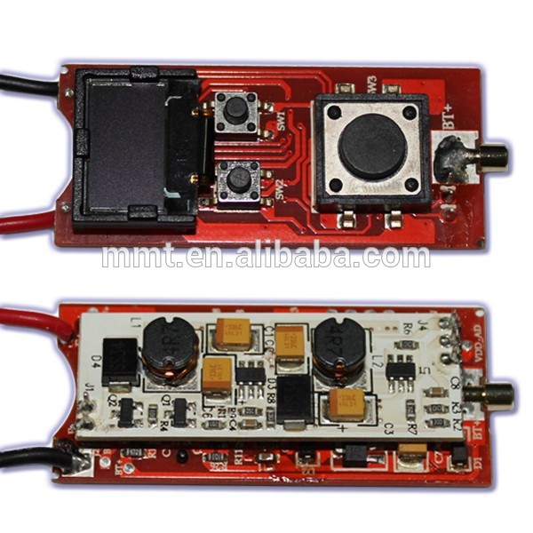 ファッションvmmＴyougevamoecig制御pcbmod/ロゴを取り付けることができ表示画面上で-多層PCB問屋・仕入れ・卸・卸売り