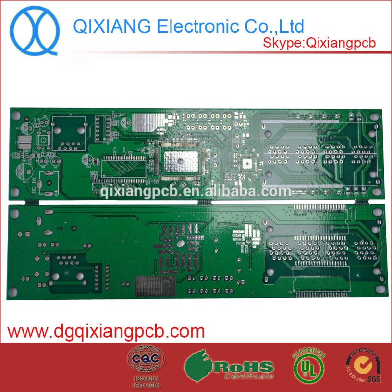 Fr-4精密hasl多層洗濯機pcbボードQX-CC14グリーンはんだマスク電子pcb-多層PCB問屋・仕入れ・卸・卸売り