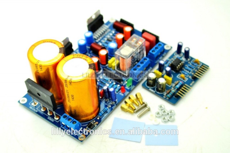 Tda7294ステレオ2.0パワーアンプ基板で音を保護キットupc1237-多層PCB問屋・仕入れ・卸・卸売り