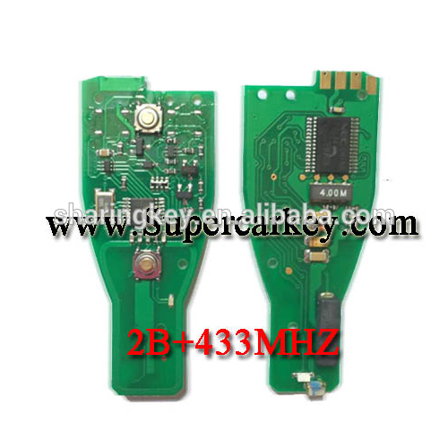 最高品質2ボタンpcbでnecチップ433 mhz用ベンツリモートキー-多層PCB問屋・仕入れ・卸・卸売り
