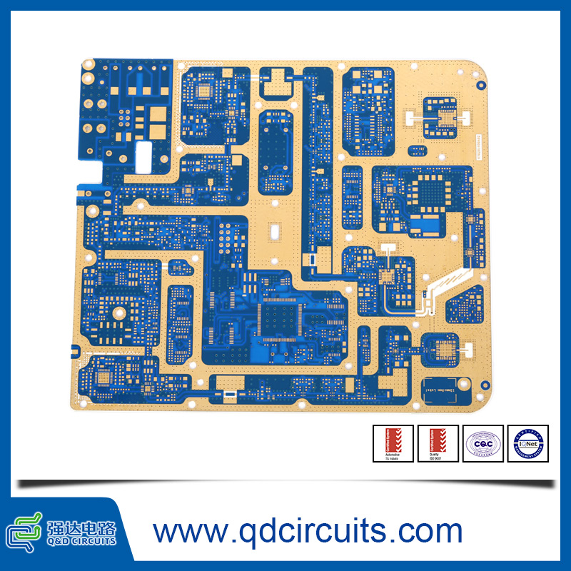 テレコムアプリケーションRO4350B + fr4 1オンス銅の厚さ工場価格pcb-多層PCB問屋・仕入れ・卸・卸売り