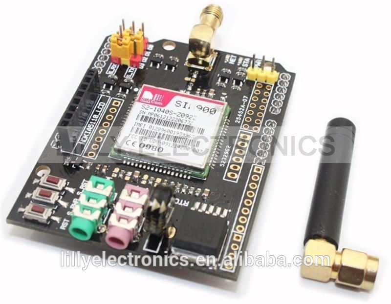 Sim900 gprs gsm シールド開発ボード で 4周波数アンテナ ため arduno-問屋・仕入れ・卸・卸売り