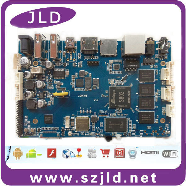 カスタムアンドロイドを有する回路基板クアッドコア4.4/3g/hdmi/lvds-多層PCB問屋・仕入れ・卸・卸売り