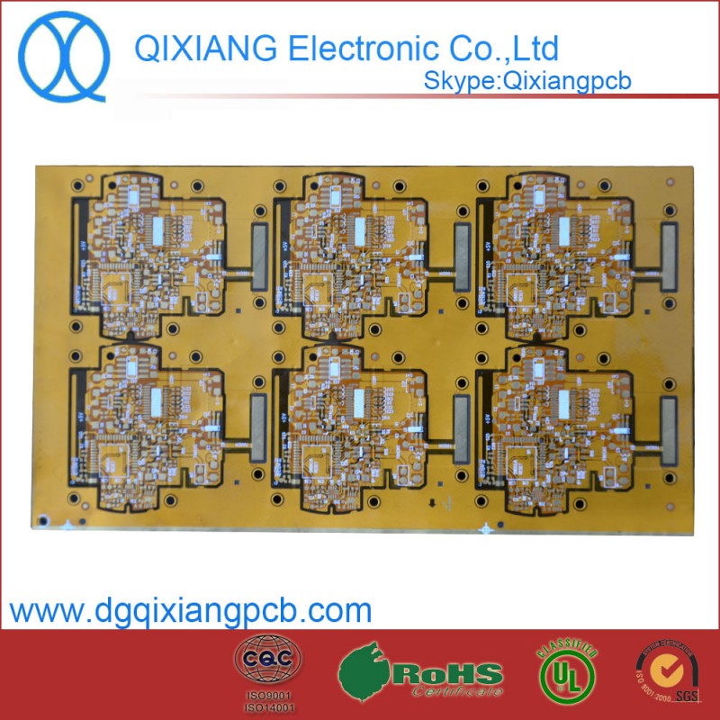 QX-CC10工場価格両面hasl計器精密柔軟なpcbフレックスpcbボードで鉛フリー素材-リジッドPCB問屋・仕入れ・卸・卸売り
