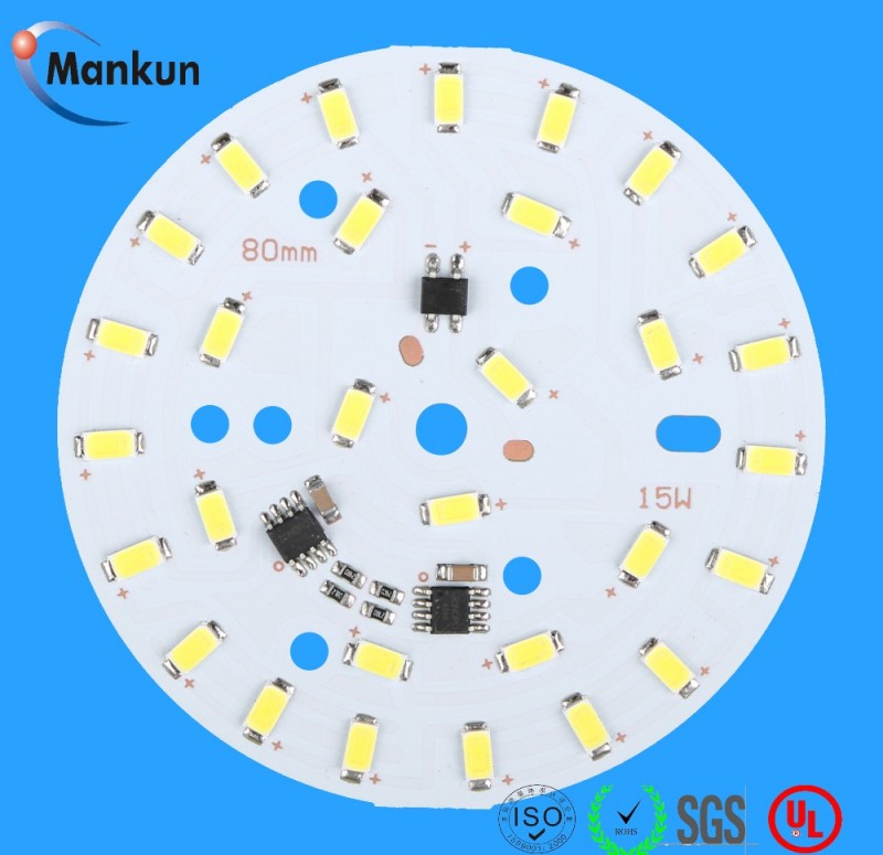 Oem & odm工場driveless 92.58lm/ワット15ワットsmd 5630 led pcb protype-リジッドPCB問屋・仕入れ・卸・卸売り