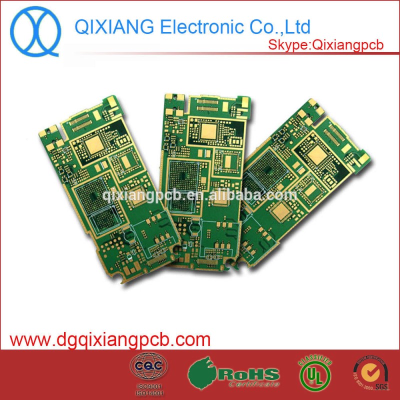 QX-CC08 1〜3オンス銅厚い両面eing電子94v0 pcbプリント回路基板fr4材料-リジッドPCB問屋・仕入れ・卸・卸売り