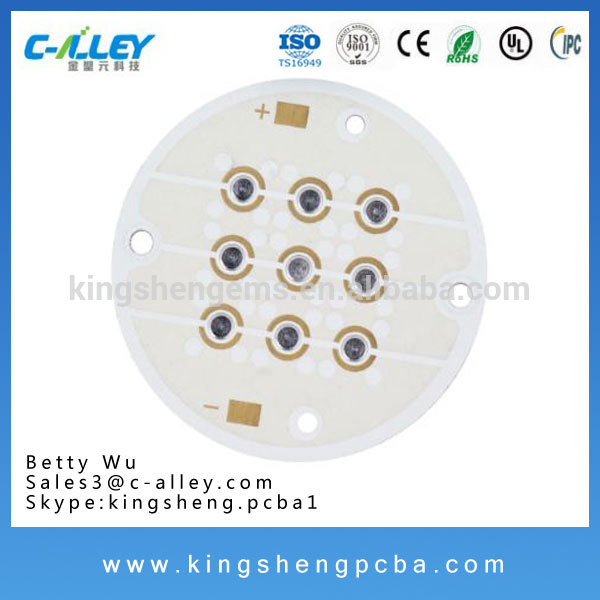アルミ pcb用led 、 smd led pcb ボード アセンブリ で kingshengpcba-問屋・仕入れ・卸・卸売り