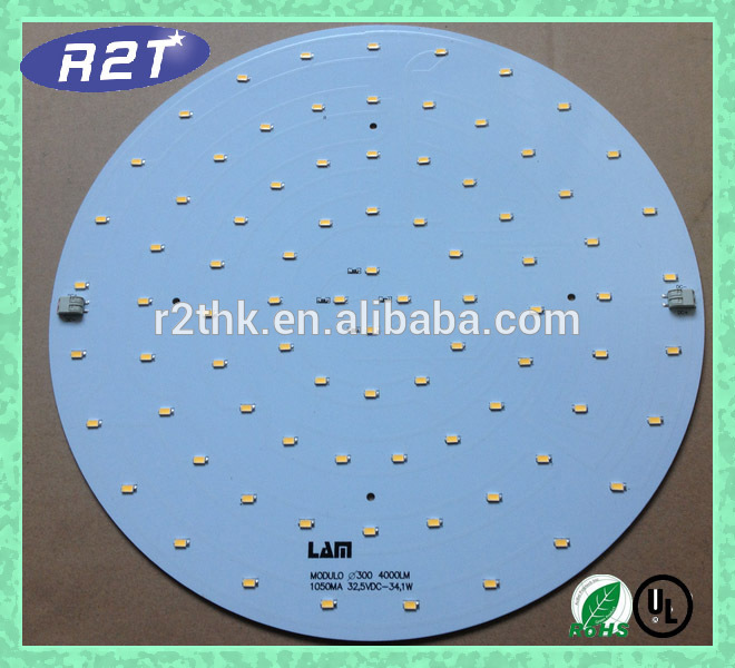 Ul・rohs深センpcb( a) デザイン94v0サムスン、 lgledラウンドアルミ基板用ボード-リジッドPCB問屋・仕入れ・卸・卸売り