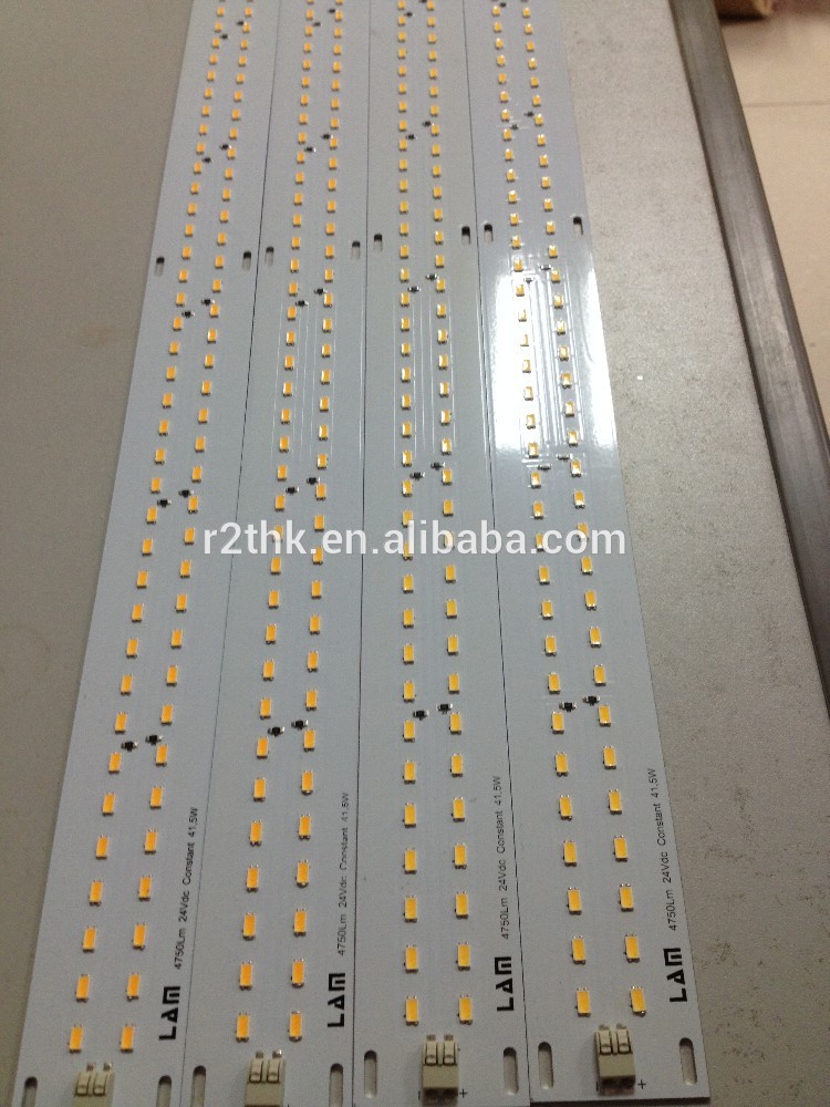 Ul・rohs深センpcb( a) 設計長方形アルミパネルledsmt、 pcbアセンブリ-リジッドPCB問屋・仕入れ・卸・卸売り