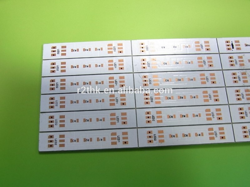 Ul・rohs指令pcb( a) 設計サービス5730長方形アルミpcbledパネル-リジッドPCB問屋・仕入れ・卸・卸売り