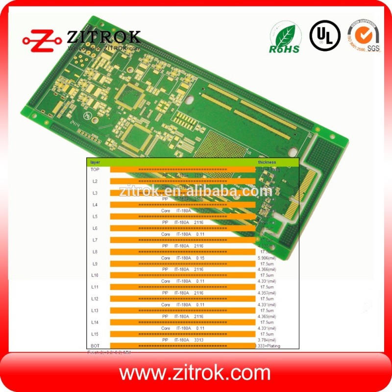 高品質oem odm 94v0鉛フリー hasl両面pcb ボード で ul と ロッシュ承認さ れ た-多層PCB問屋・仕入れ・卸・卸売り