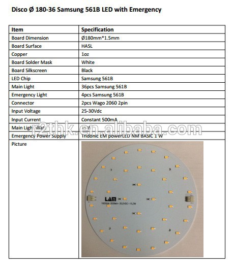 ul・rohs深センアルミニウムledシーリングlm561bsmd5630サムスンpcb非常灯を持つ回路基板-リジッドPCB問屋・仕入れ・卸・卸売り